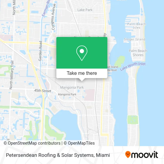 Petersendean Roofing & Solar Systems map