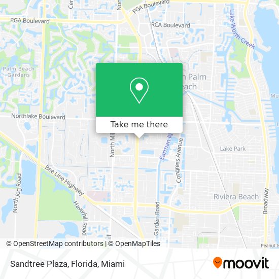 Mapa de Sandtree Plaza, Florida
