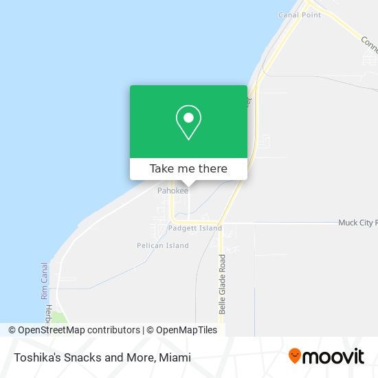 Mapa de Toshika's Snacks and More