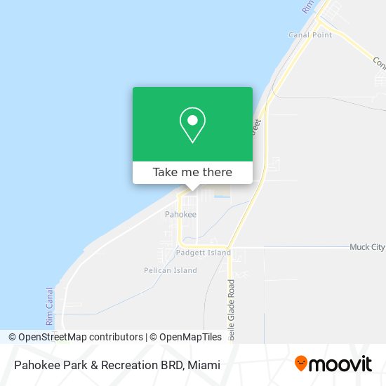 Mapa de Pahokee Park & Recreation BRD