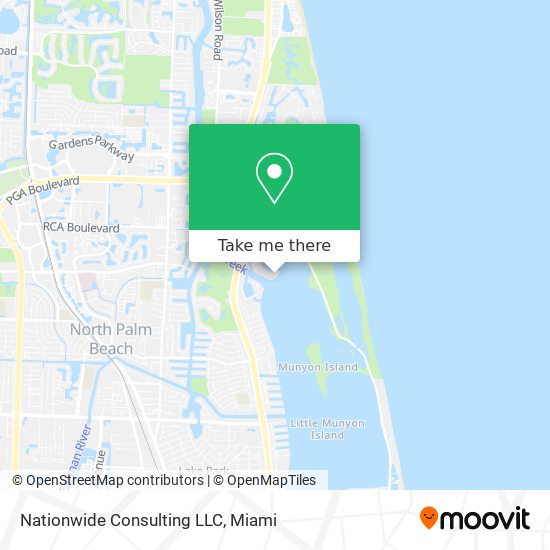 Nationwide Consulting LLC map