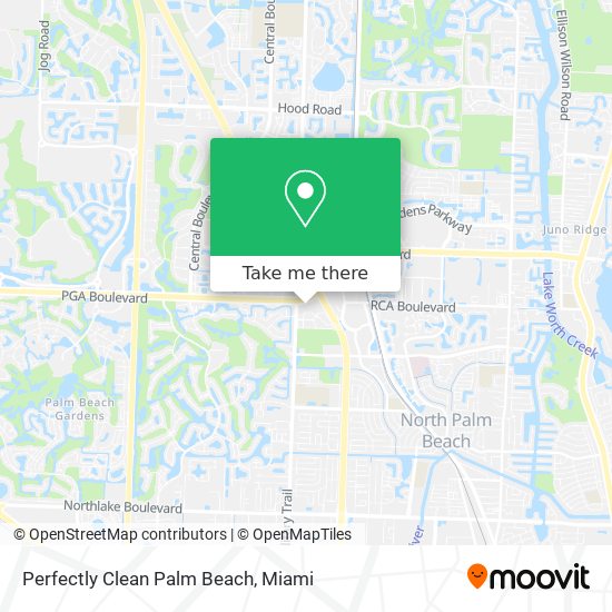Mapa de Perfectly Clean Palm Beach