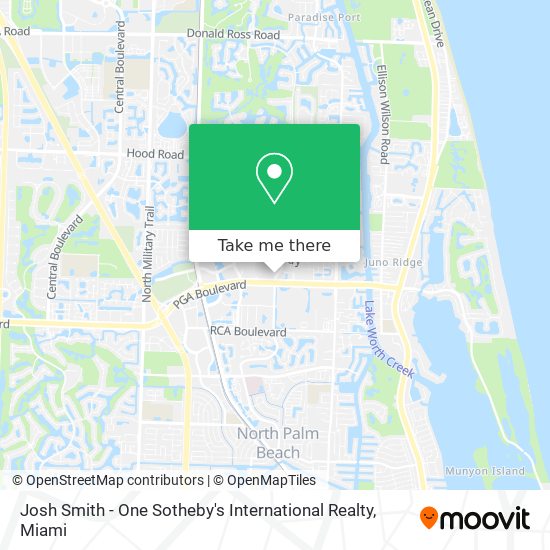 Josh Smith - One Sotheby's International Realty map