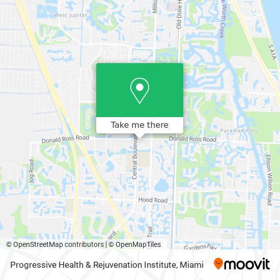 Progressive Health & Rejuvenation Institute map