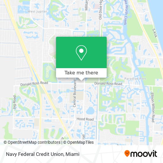 Navy Federal Credit Union map