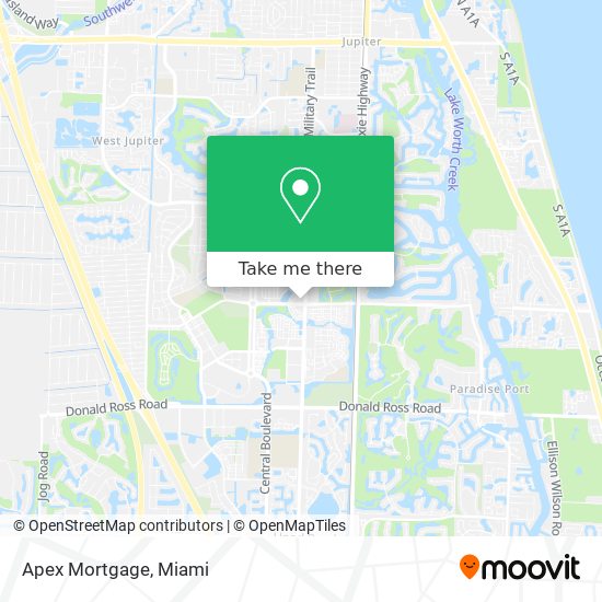 Apex Mortgage map