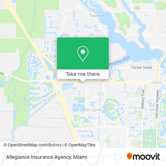 Allegiance Insurance Agency map