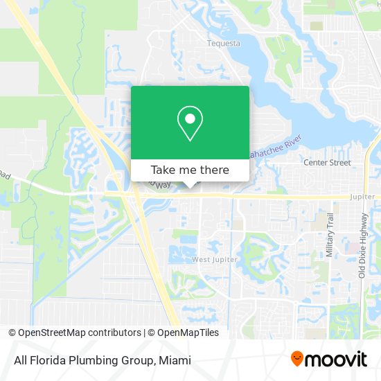 All Florida Plumbing Group map