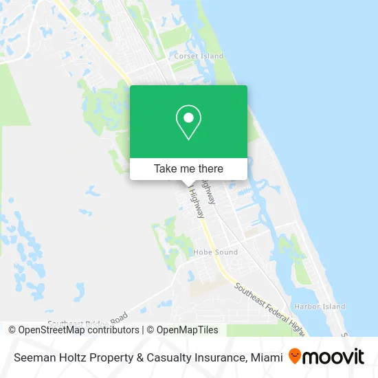 Seeman Holtz Property & Casualty Insurance map
