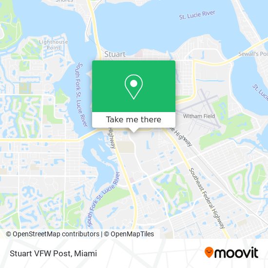 Mapa de Stuart VFW Post