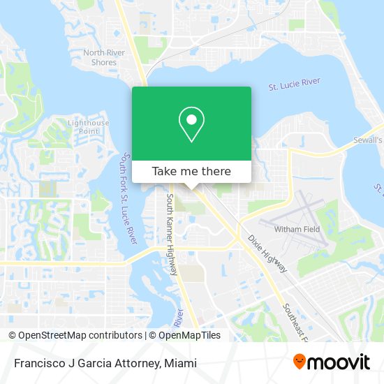 Francisco J Garcia Attorney map