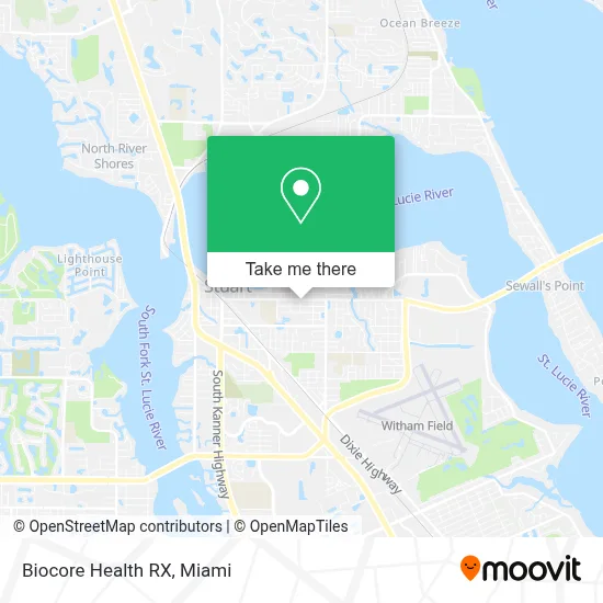 Biocore Health RX map