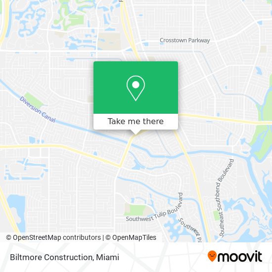 Mapa de Biltmore Construction