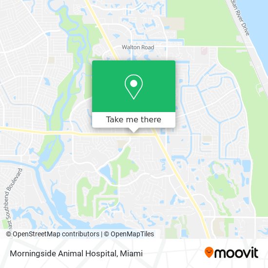Morningside Animal Hospital map