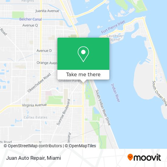 Juan Auto Repair map