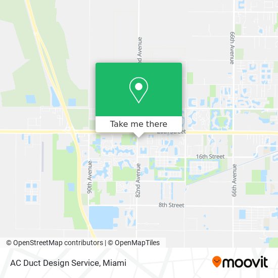 Mapa de AC Duct Design Service