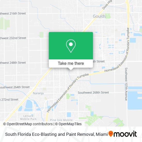 Mapa de South Florida Eco-Blasting and Paint Removal