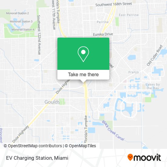 Mapa de EV Charging Station