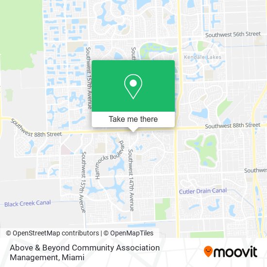 Mapa de Above & Beyond Community Association Management