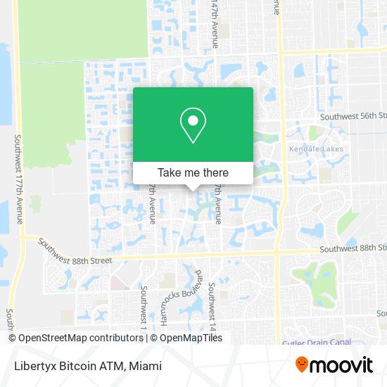 Mapa de Libertyx Bitcoin ATM