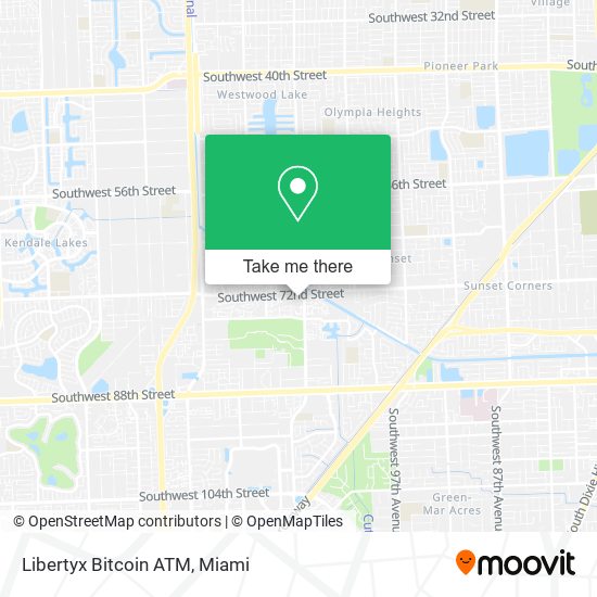 Libertyx Bitcoin ATM map