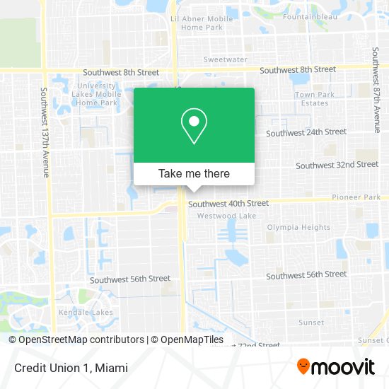 Credit Union 1 map