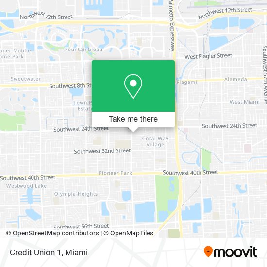 Credit Union 1 map