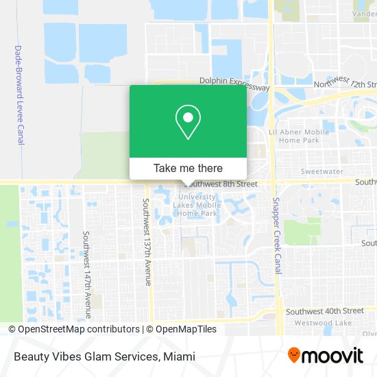 Beauty Vibes Glam Services map