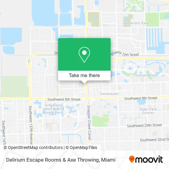 Delirium Escape Rooms & Axe Throwing map