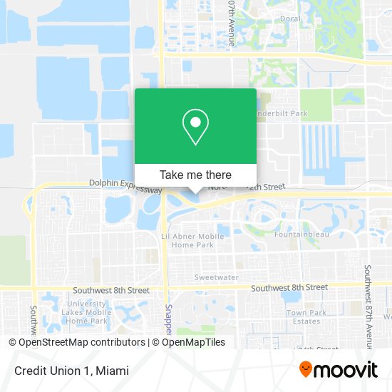 Credit Union 1 map