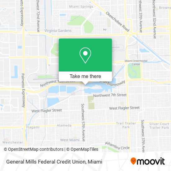Mapa de General Mills Federal Credit Union