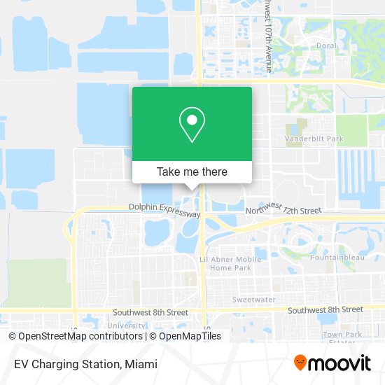 Mapa de EV Charging Station