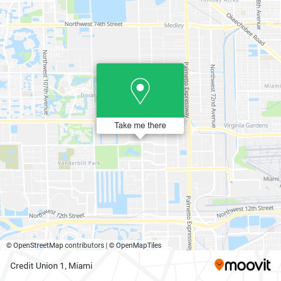 Credit Union 1 map