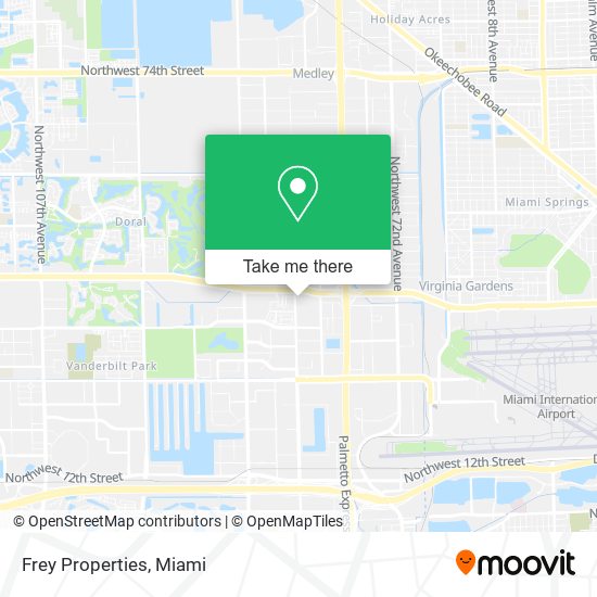 Frey Properties map