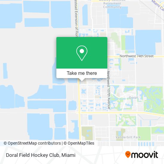 Doral Field Hockey Club map