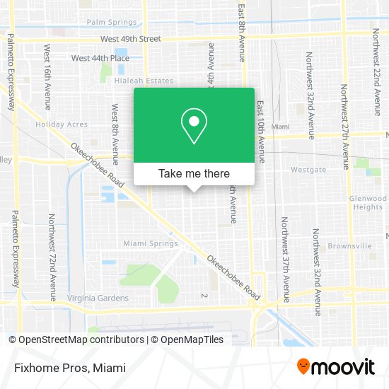 Fixhome Pros map