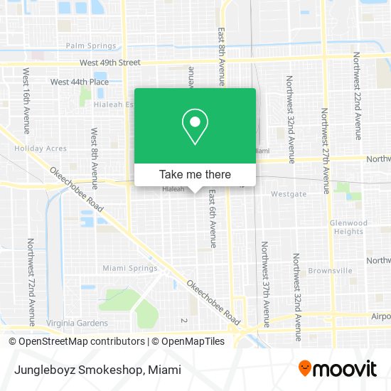 Mapa de Jungleboyz Smokeshop