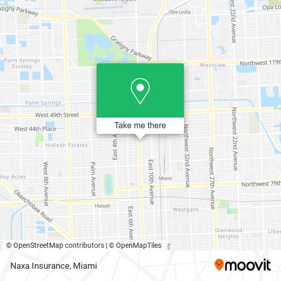 Mapa de Naxa Insurance