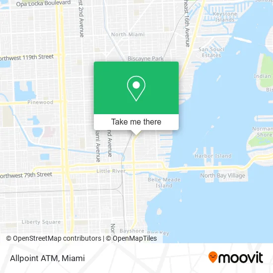 Allpoint ATM map