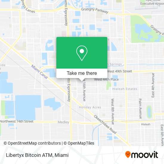 Libertyx Bitcoin ATM map