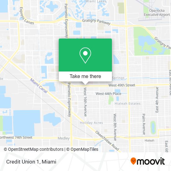 Credit Union 1 map