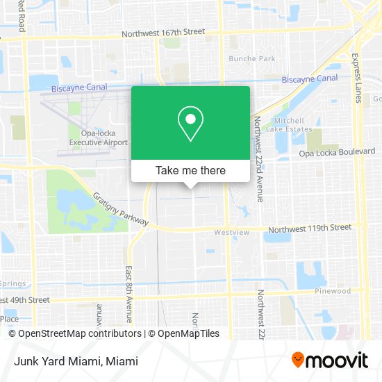 Mapa de Junk Yard Miami