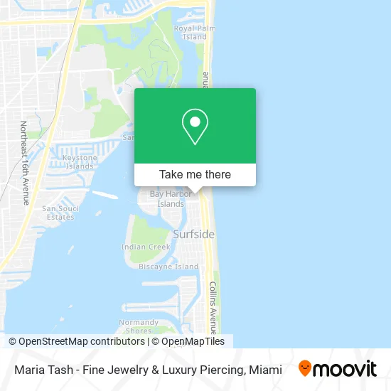Maria Tash - Fine Jewelry & Luxury Piercing map