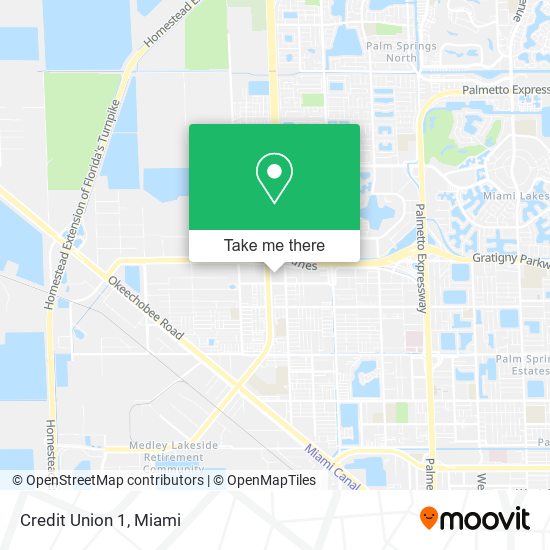 Credit Union 1 map