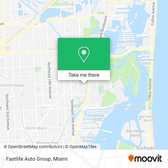 Fastlife Auto Group map