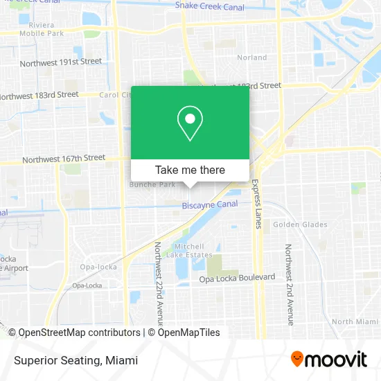 Superior Seating map