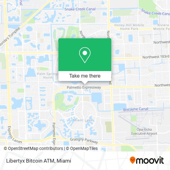 Libertyx Bitcoin ATM map