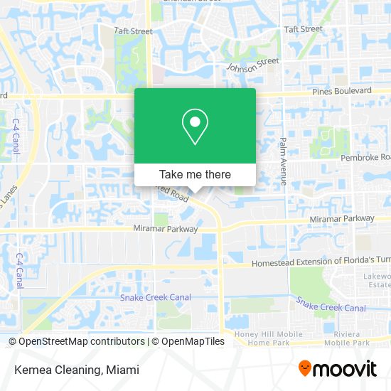 Kemea Cleaning map