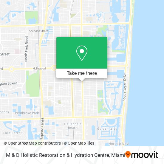 M & D Holistic Restoration & Hydration Centre map