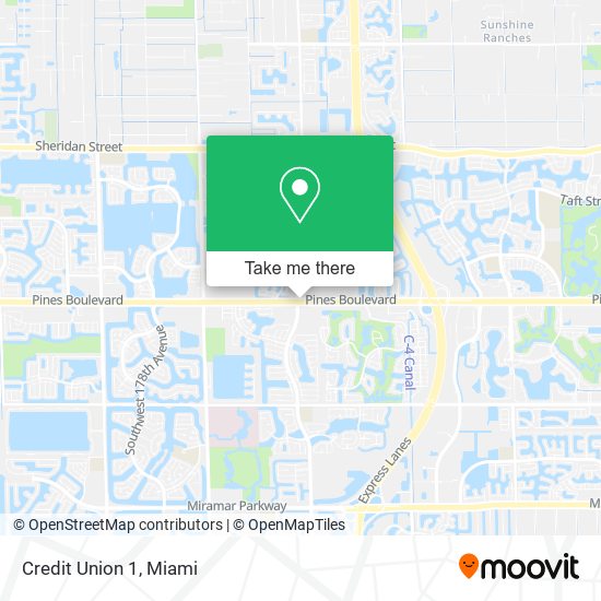 Credit Union 1 map